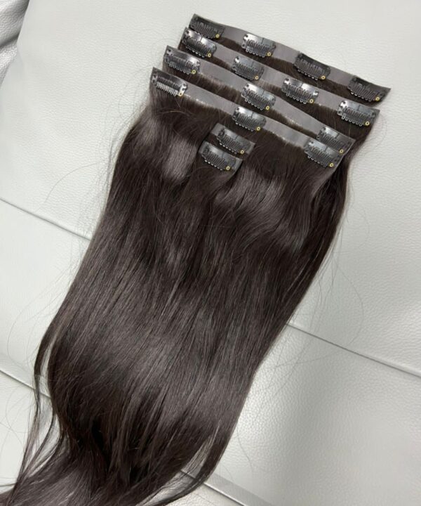 Kinky Straight Clip-In Hair Extension