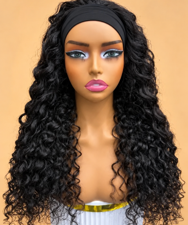 Pixie Curly Headband Wig
