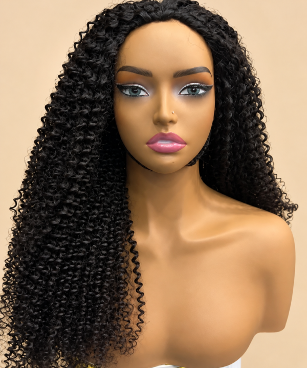Kinky Curly Flip Over Half Wig