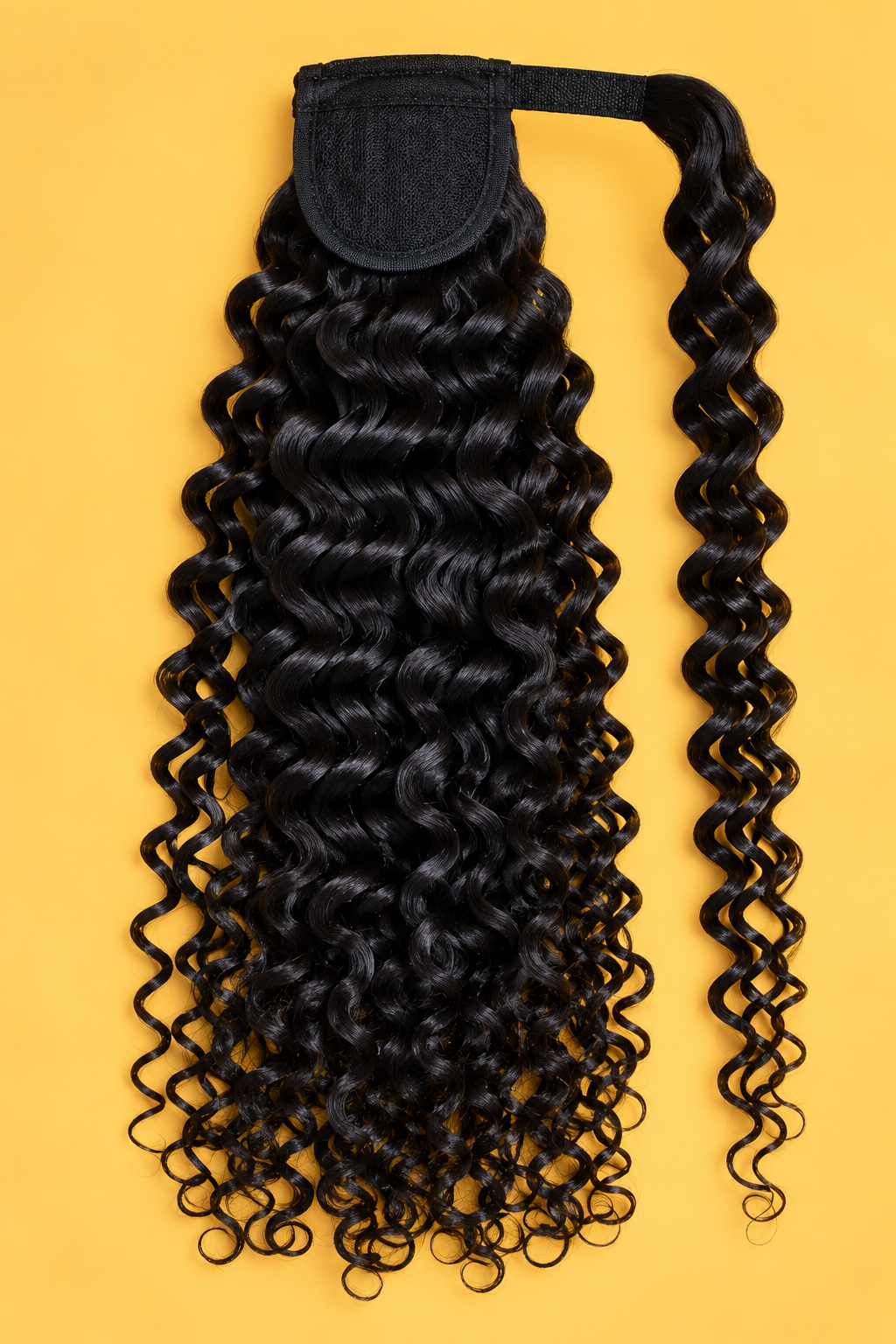 Italian Curly Warp Around Ponytail