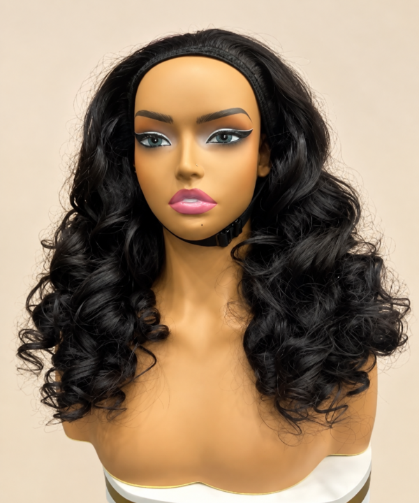 Loose Wave Flip Over Half Wig